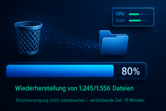 Wiederherstellung von gelöschten Dateien