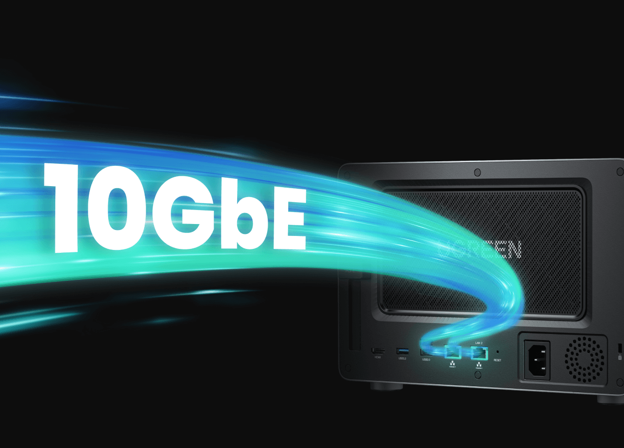 10GbE-Netzwerkanschluss