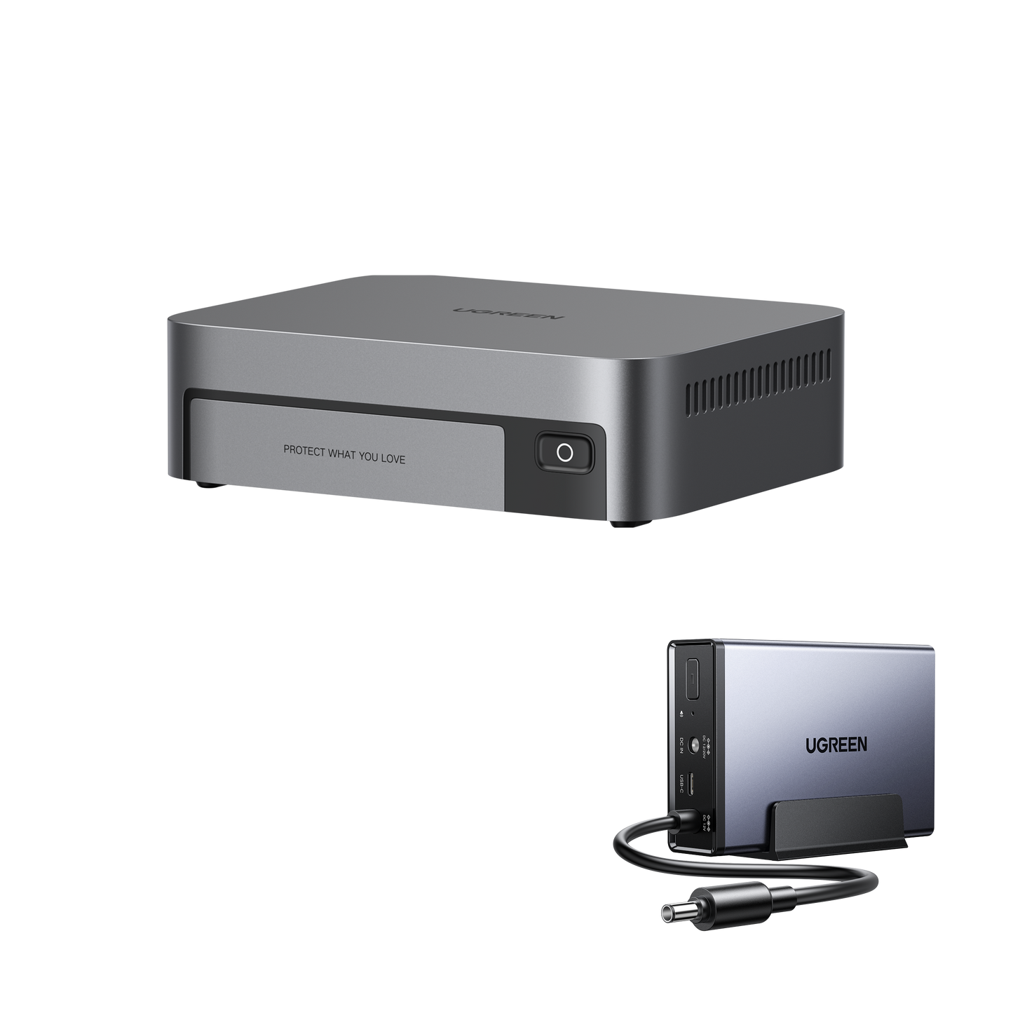 UGREEN NASync DXP480T Plus Mit Vier M.2 NVMe-Steckplätzen NAS