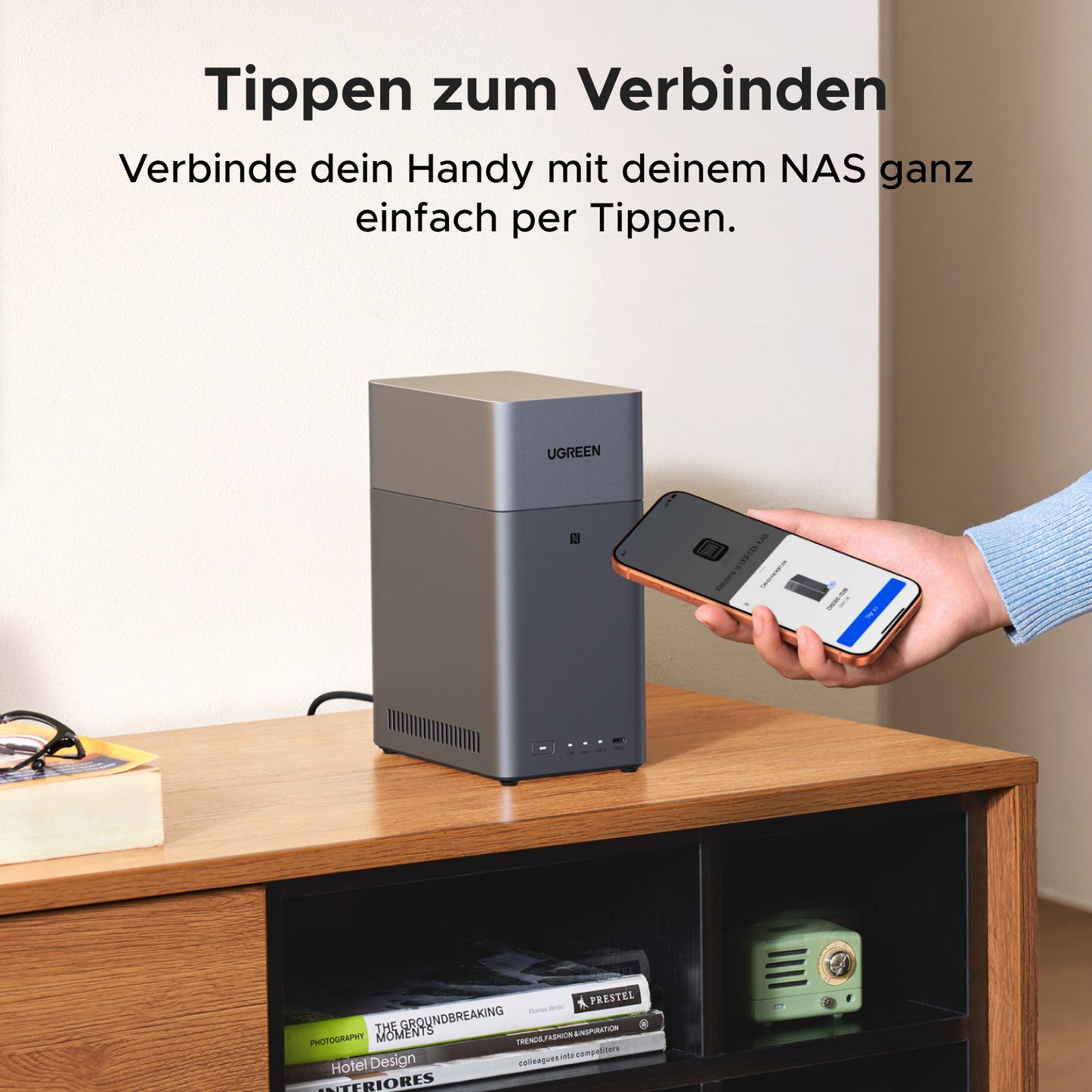 UGREEN NASync DH2300 2-Bay 60TB NAS