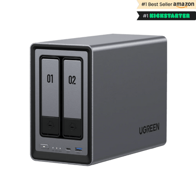 UGREEN NASync DXP2800 2-Bay 76TB NAS