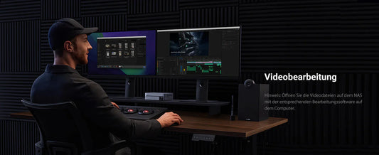 UGREEN All-Flash NAS-Speicher ist ein guter Assistent für Video-Editoren.