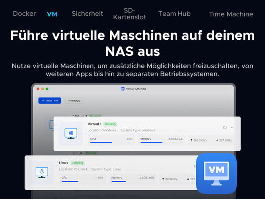 NAS-VM-Performance optimieren: SSD, RAM & Netzwerk richtig