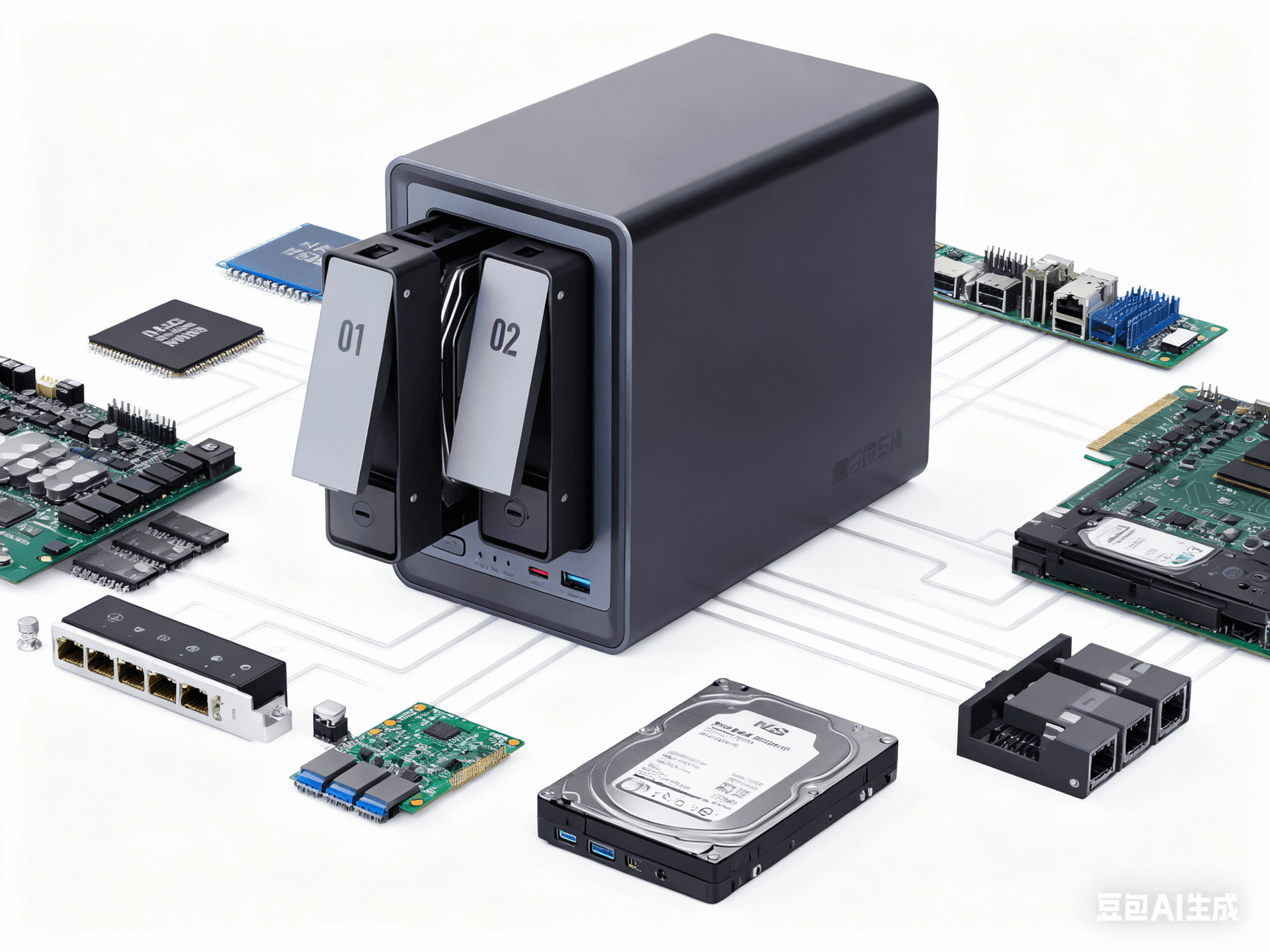 Verständnis der NAS-Speicherhardware-Komponenten（Aktualisiert im September 2025）
