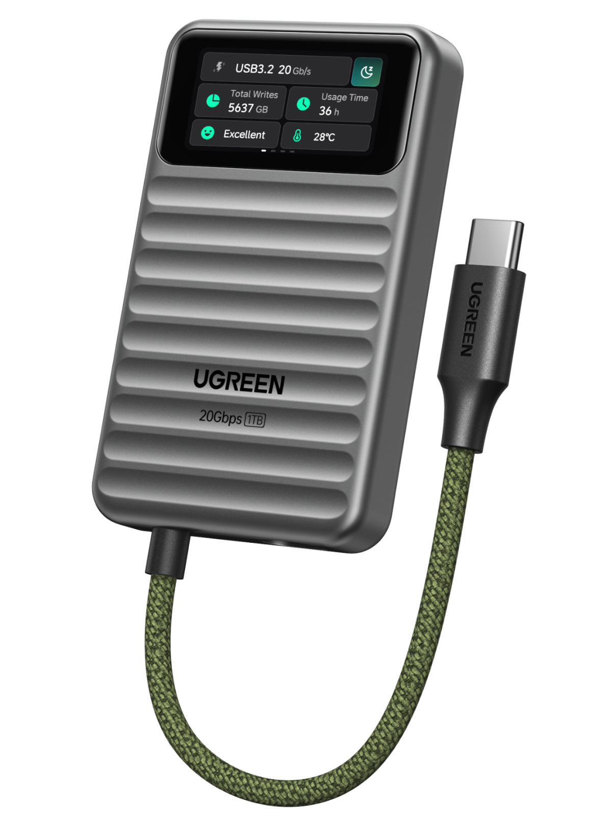 UGREEN NeoDrive Go D709 20Gbps Externe SSD (1TB)