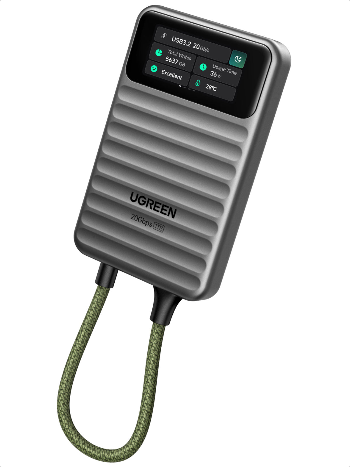 UGREEN NeoDrive Go D709 20Gbps Externe SSD (1TB)