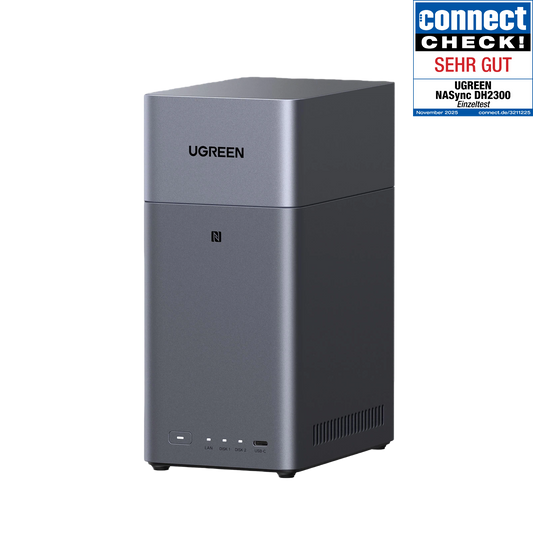 UGREEN NASync DH2300 2-Bay 60TB NAS