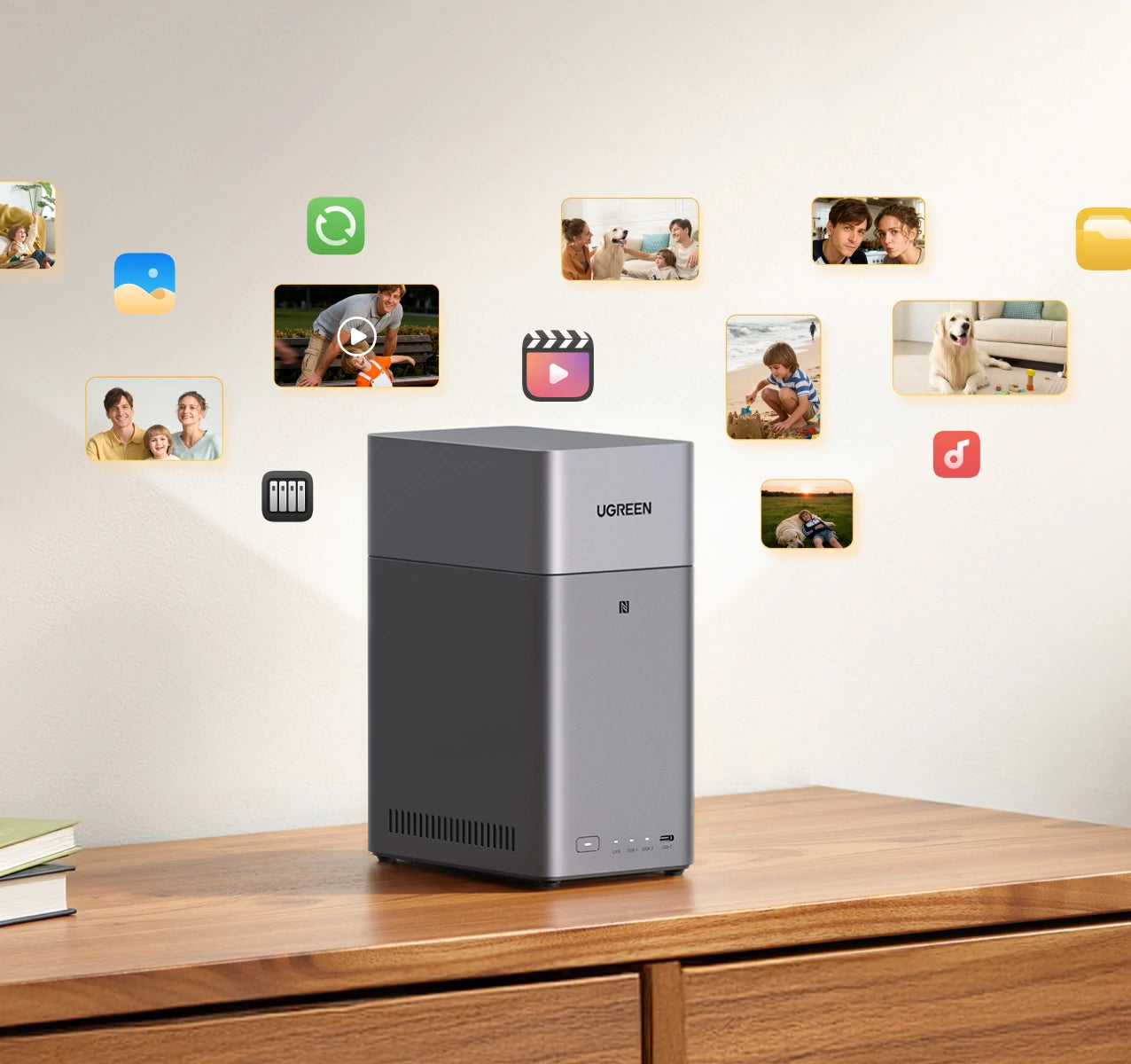 Dateien überall gespeichert?