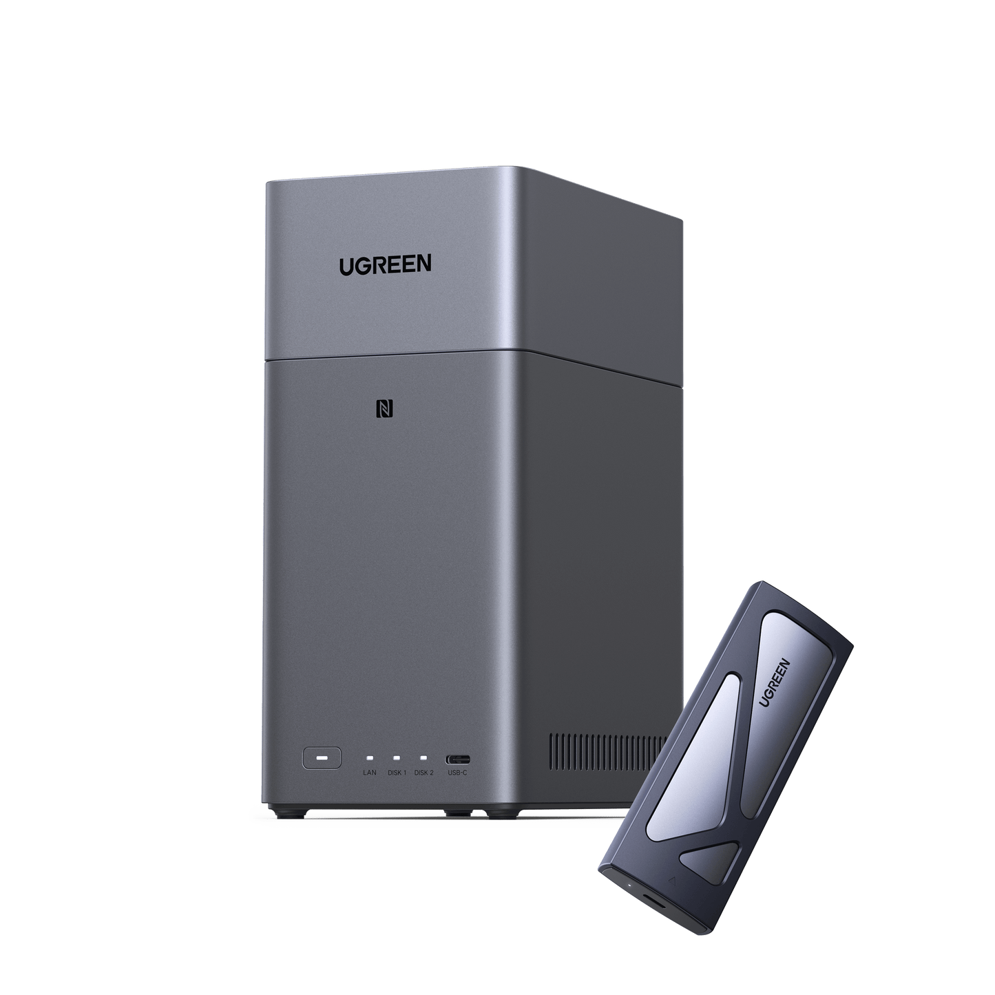 UGREEN NASync DH2300 2-Bay 60TB NAS