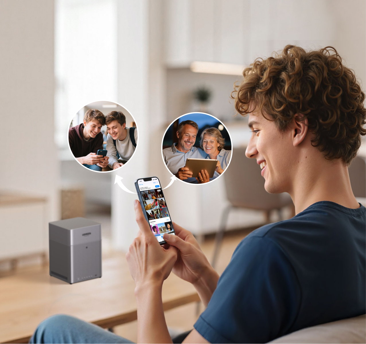 Dateien nahtlos teilen