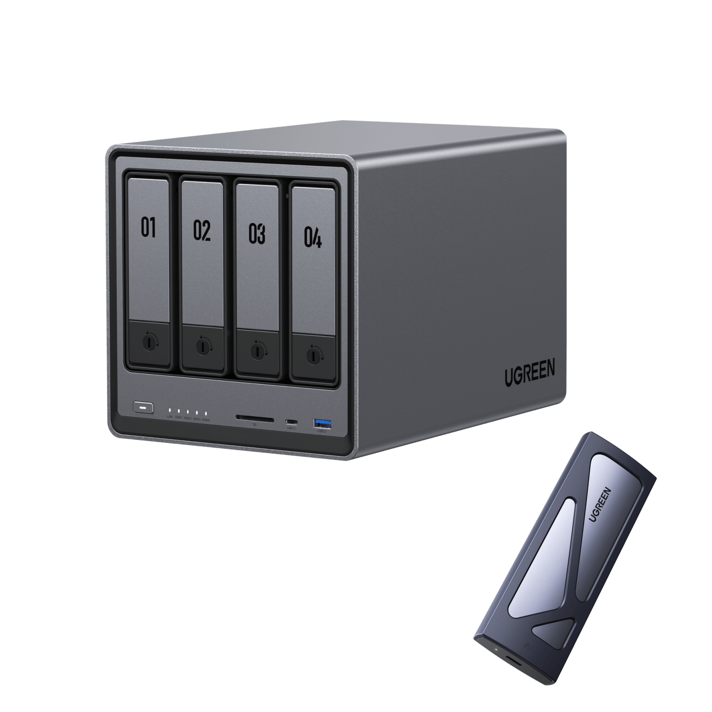 UGREEN NASync DXP4800 4-Bay 136TB NAS