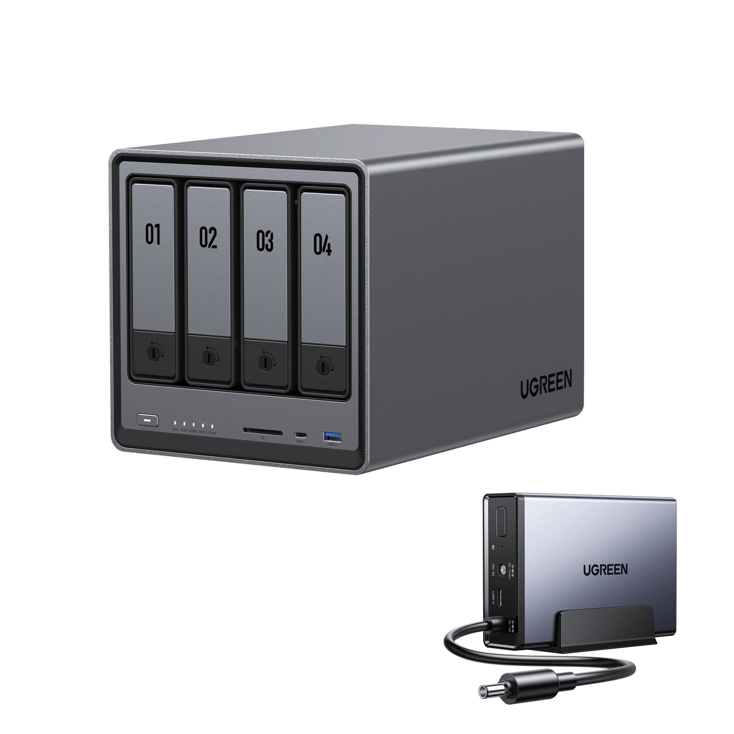 UGREEN NASync DXP4800 4-Bay 136TB NAS