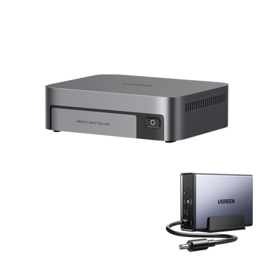 UGREEN NASync DXP480T Plus Mit Vier M.2 NVMe-Steckplätzen NAS