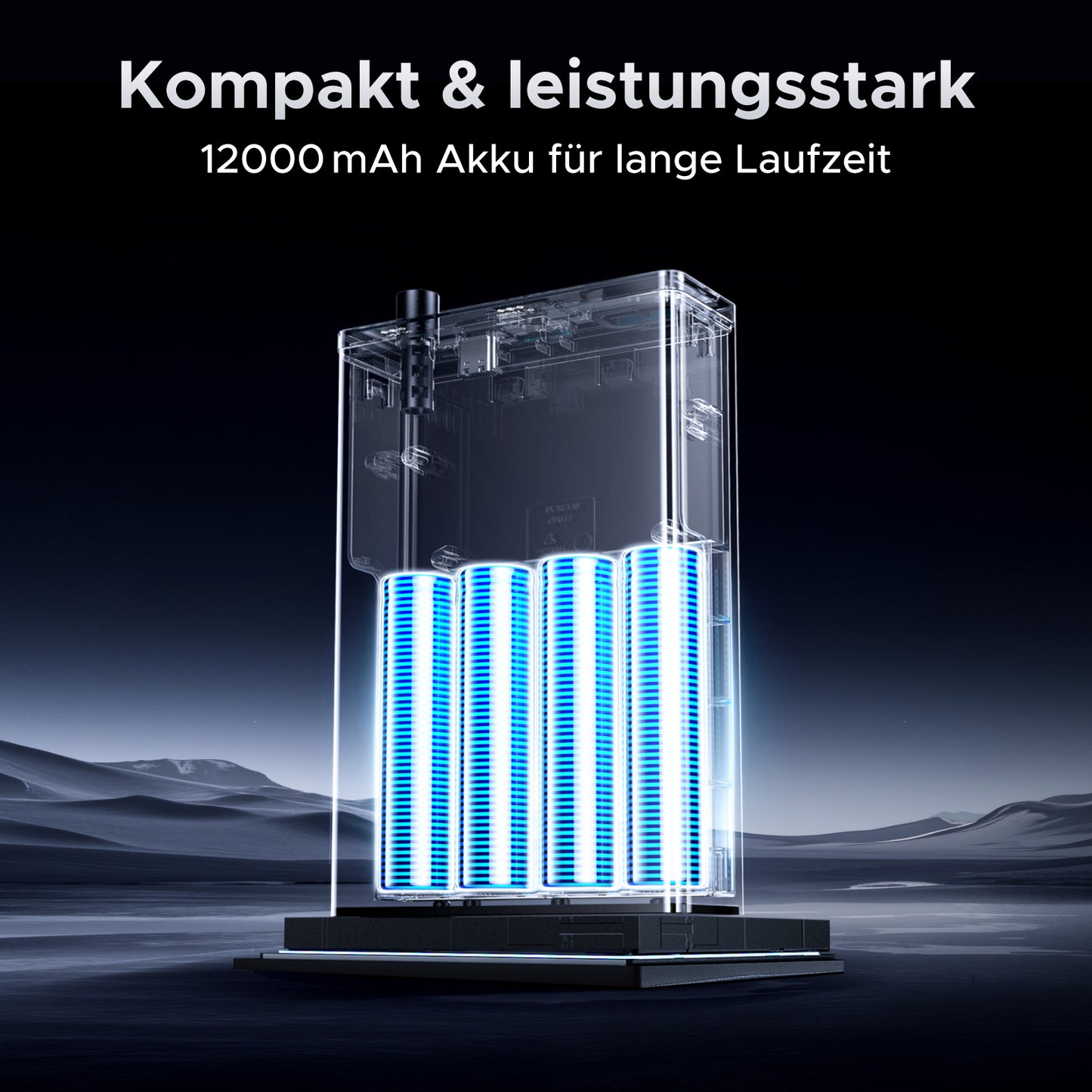 UGREEN USV unterbrechungsfreie Stromversorgung mit 12000 mAh Akku für lange Laufzeit
