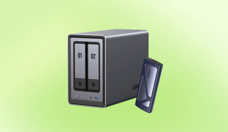UGREEN NASync DXP2800 2-Bay 80TB NAS