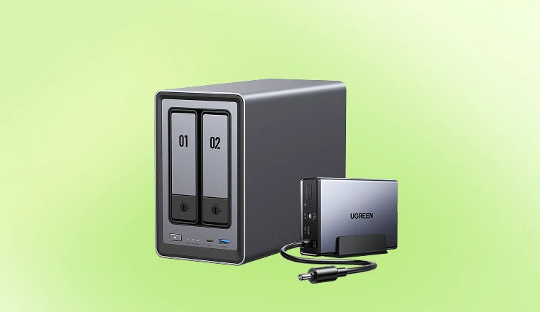 UGREEN NASync DXP2800 2-Bay 80TB NAS