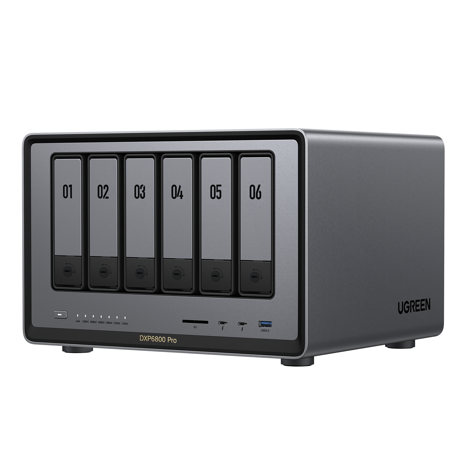 UGREEN NASync DXP6800 Pro 6-Bay 160TB NAS